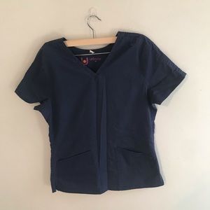 Urbane Scrub set top and Pants Medium Navy Blue